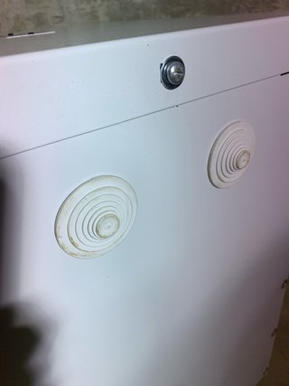 Caja registro metálica