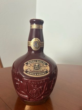 Botella Vacía Chivas Regal 21 Años