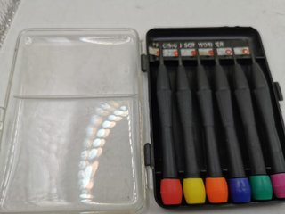 Juego 6 destornilladores precisión mini