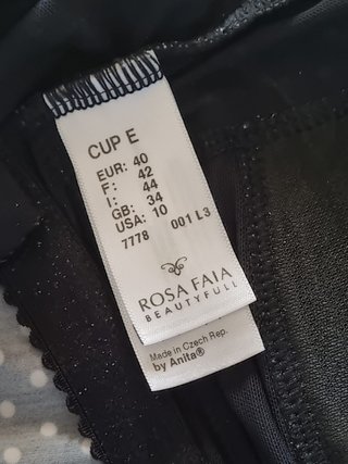 Bañador Rosa Faia Talla L Lunares