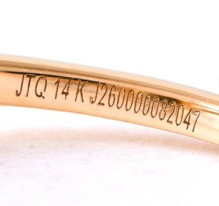 Anillo Oro 14k Turmalina Natural Brasil