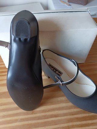 Zapatos Flamenco Tira Negra