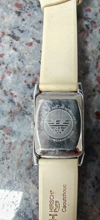 Reloj Emporio Armani Beige/Plata