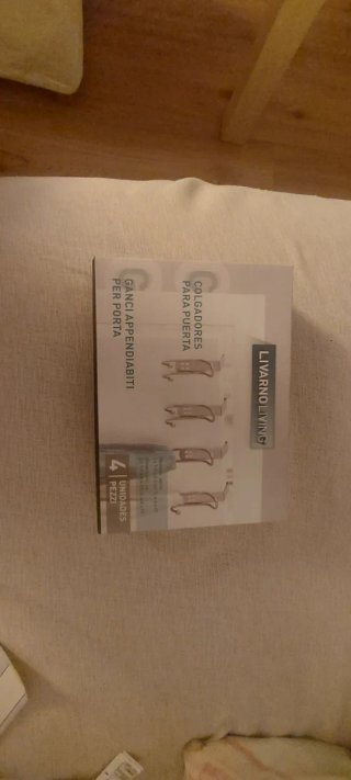 LIVARNO LIVING Colgadores para puerta (4 uds)
