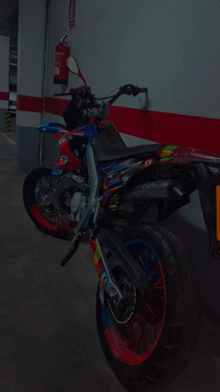 Derbi Senda Supermotard Personalizada