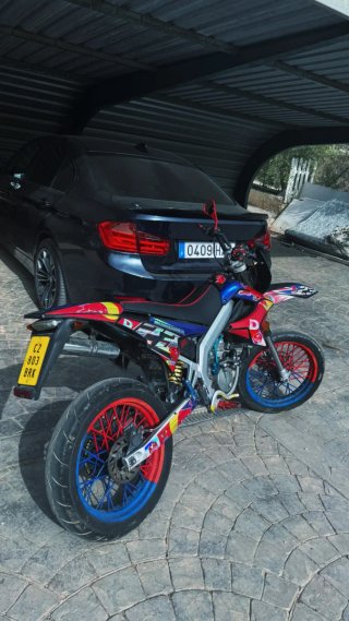 Derbi Senda Supermotard Personalizada