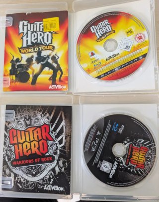 Guitar Hero Warriors of Rock & World Tour PS3