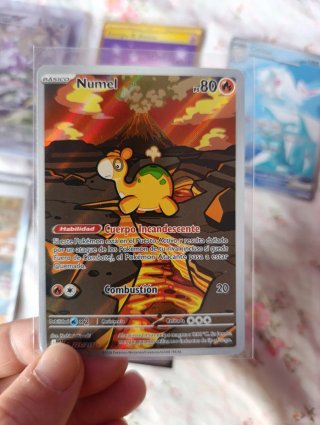 Lote Cartas Pokémon: Nidoking, Cetitan, Numel, Bas