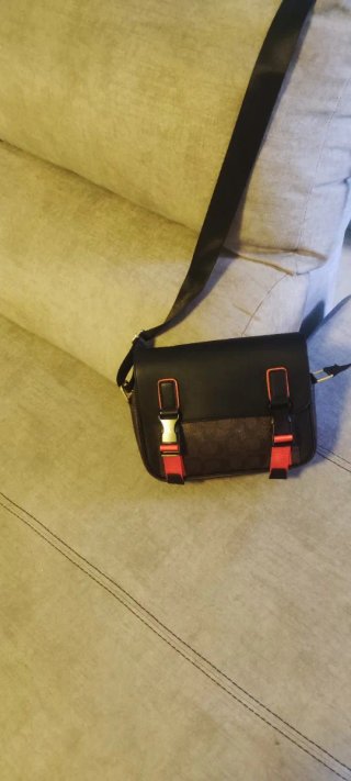 Bolso hombre negro y marrón sin estrenar