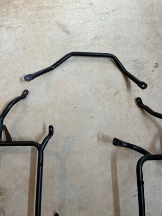 Soportes Maletas Touratech Negro. BMW F850/750