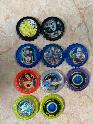 Tazos Chaps Dragon Ball GT Colección