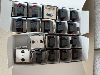 Interruptor Pulsador Simon 270 pack 18 uds