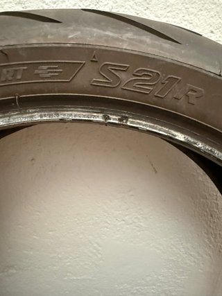 Rueda Trasera Moto Bridgestone S21 160/60 ZR17
