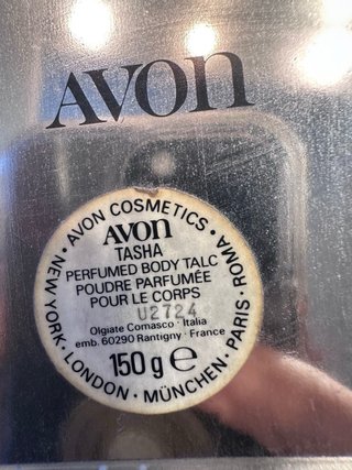 Scatola Avon Tasha Vintage Anni '70/'80