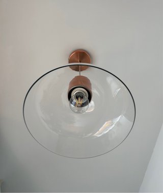 Lámpara techo con bombilla Maison du Monde Ø30cm