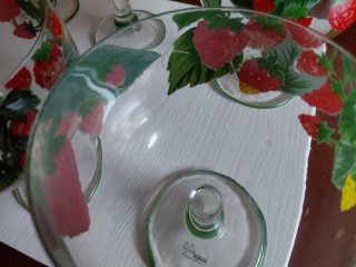 Servizio Coppe Vintage Lapasca + Vassoio