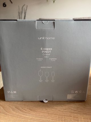 Copas de vino Pinot - Set de 6