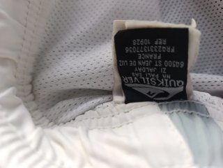 Bañador Quiksilver Blanco y Rojo