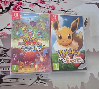 Pokémon Mundo Misterioso y Lets go Eevee switch