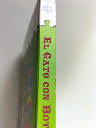 Libro puzzle El gato con botas