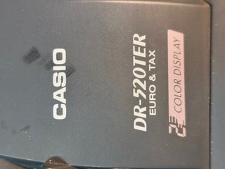 Calculadora Casio DR-520TER Euro & Tax