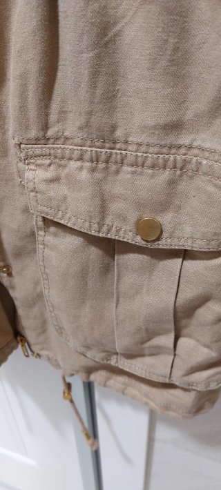 Chaleco Stradivarius Camel