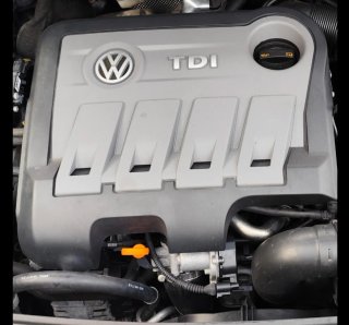Tapa motor VW Touran TDI