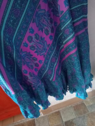 Vestito lungo Made in India taglia unica