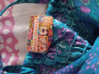 Vestito lungo Made in India taglia unica