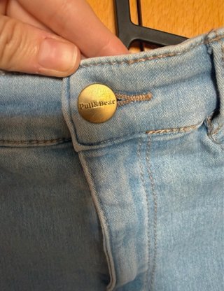 Jeans o vaqueros Pull&Bear tela flexible mujer