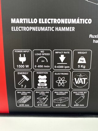 Martillo electroneumático STAYER SDS Plus
