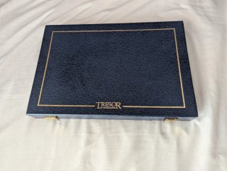 Estuche Trésor para monedas con 24 huecos