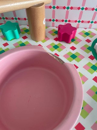 Cocina de juguete de madera