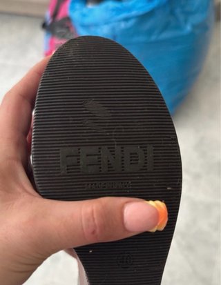 Cuñas Fendi Marrones