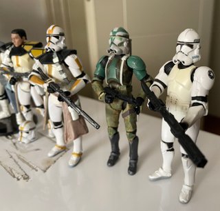 STAR WARS. 9 unidades de tropas Clon. Desde 13€