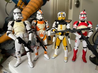 STAR WARS. 9 unidades de tropas Clon. Desde 13€