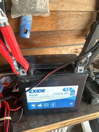 Batería Moto Exide AGM ETX14-BS 12Ah