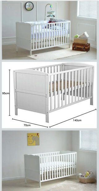 Cuna convertible en cama Star Ibaby