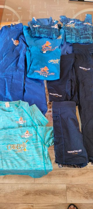 Lote Ropa atletismo Trotacalles