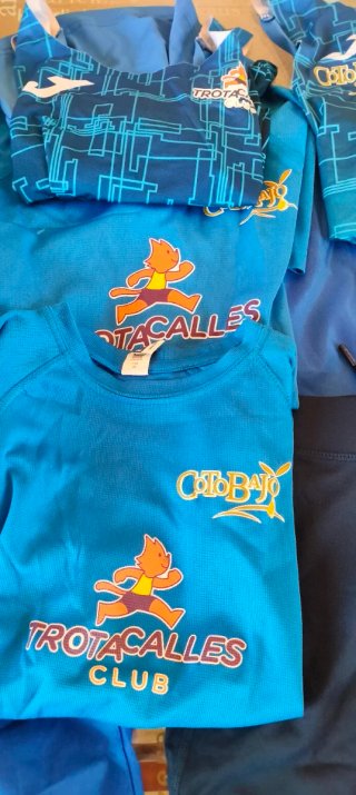 Lote Ropa atletismo Trotacalles