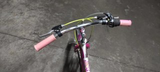 Bicicleta Infantil 20 Rosa y Blanca