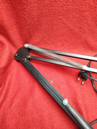 Lámpara de mesa Fase negra y blanca