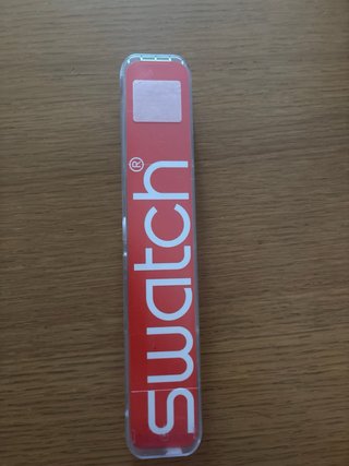 Reloj Swatch Automático Negro y blanco