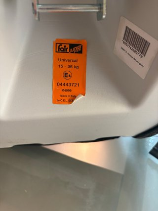 Silla coche Grupo 2/3 Isofix