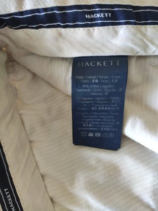Bermuda Hackett London Uomo Tg 33 Cotone