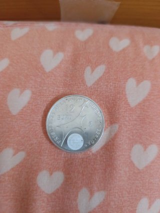 Moneda 12 euros Juan Carlos y Sofía 2002