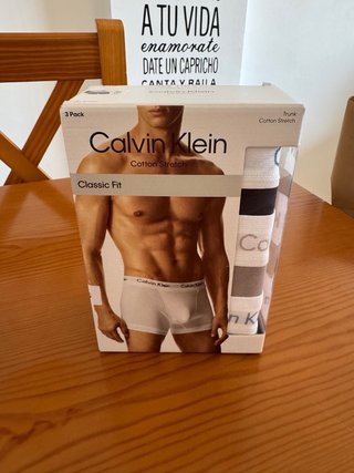 Calvin Klein Pack 3 Calzoncillos Trunk XL