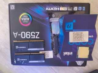 Placa Base ASUS Z590-A, Intel i9 y RAM G.Skill