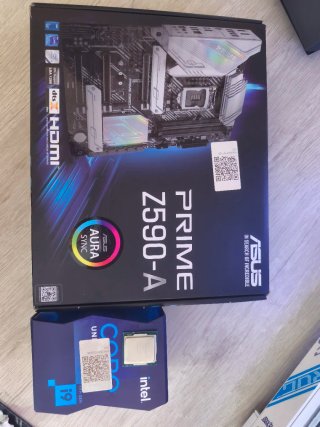 Placa Base ASUS Z590-A, Intel i9 y RAM G.Skill