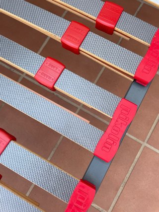 Somier de cama madera y metal